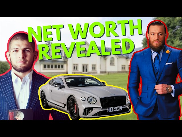 10 Richest MMA Fighters in 2024 NET WORTH