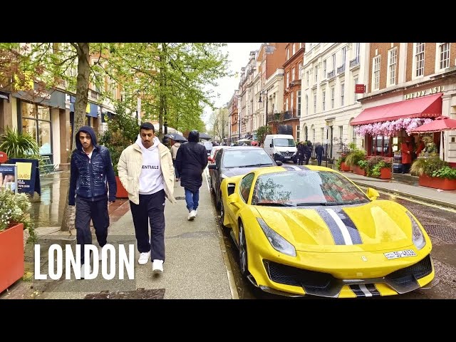 Expensive Areas of London | Mayfair | London Walking Tour 4K