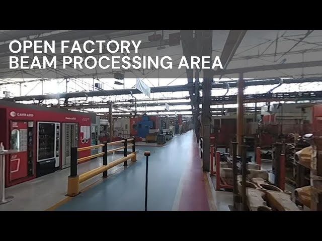 Open Factory Carraro 2020 - Beam Processing Area