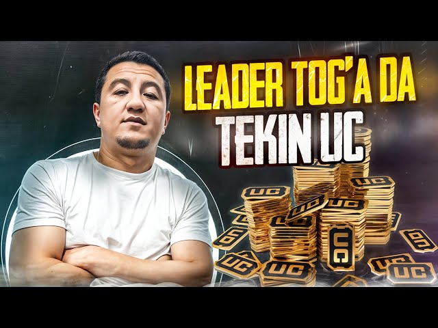 🛑UC TEKIN GO LEADER TOG"O  #pubgmobile #reels #shorts #pubg #leadertogo #leader