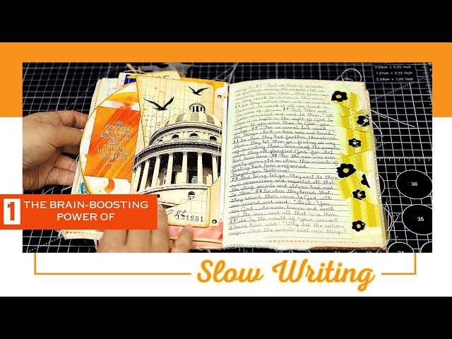 The Brain-Boosting Power of Slow Writing! #biblecraft #handwriting #scripturewriting