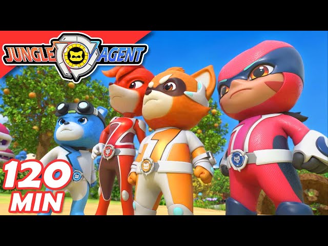 【Jungle Agent 2】Ep14-26 KOMPILASI TERBAIK! | Kartun | Robot | Kids Cartoon | Mainan | Lagu