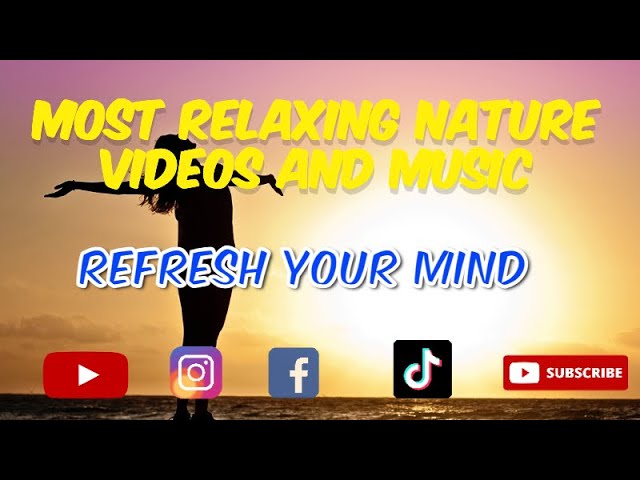 Amazing Nature videos for relaxation | Nature sounds relaxing music | 3D 360 Degree