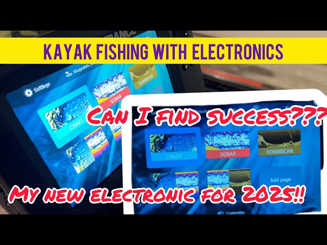 KAYAK Fishing Upgrade! Can LOWRANCE give me the edge I need? #fishing #kayakfishing #fishingmethods