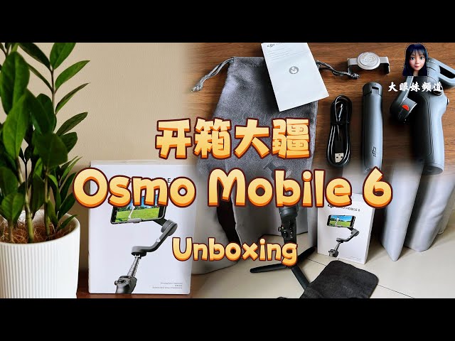 4K【VLOG 37】Introducing & Unboxing DJI OM 6 #DJI #djiom6 #djiosmomobile6 #大疆 #手机稳定器