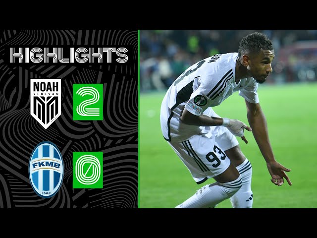 Noah 2-0 Mladá Boleslav (UEFA Conference League, League Phase, MD1)  Highlights