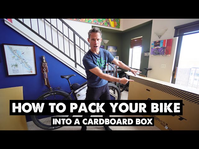 How To Pack Your Bike Into a Box For Travel