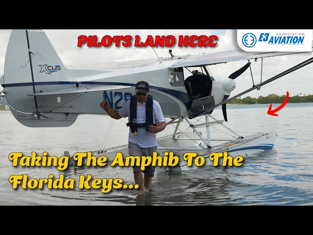 I FLEW my Amphibious Carbon Cub to the Florida Keys for a DAY!