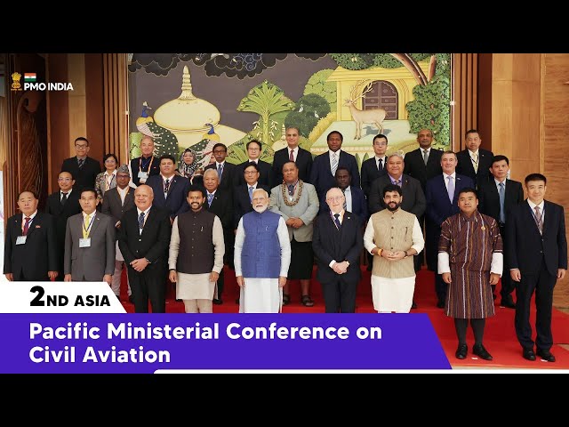 PM Modi at 2nd Asia Pacific Ministerial Conference on Civil Aviation