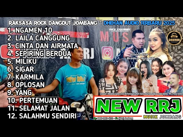 Raksasa Rock Dangdut Jombang Ft Dhehan Pro Audio - New RRJ Music Jombang Full Album 2025