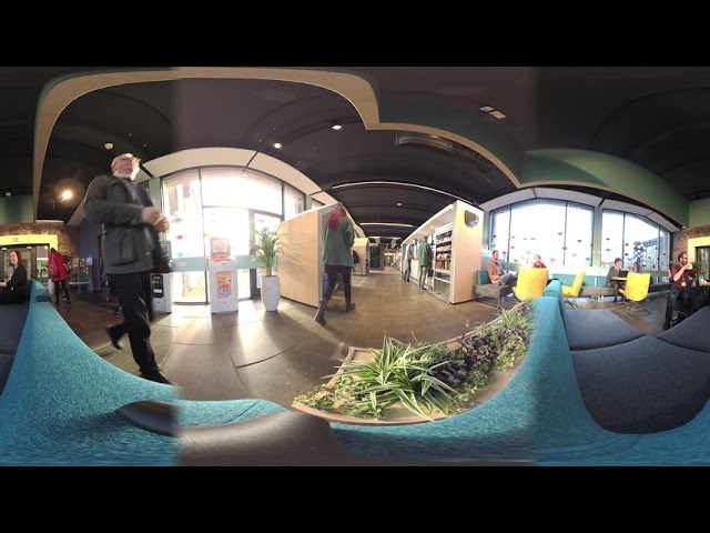 Edinburgh campus' new arcade in 360°