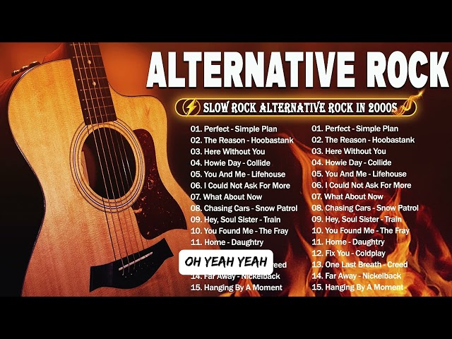 Top 100 Alternative Rock Songs Of All Time🔥Linkin Park, Coldplay, Hinder, Metallica, Creed, Nirvana