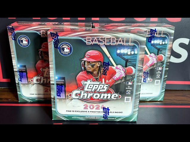 Ripping Three 2024 Topps Chrome Mega Boxes Again Hunting For MVP Buybacks Ohtani/Judge