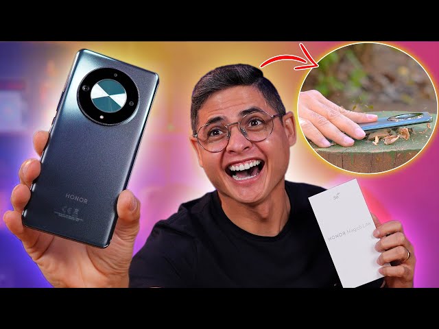 ESSE CELULAR É SUPER-RESISTENTE! HONOR Magic6 Lite - Unboxing e Impressões