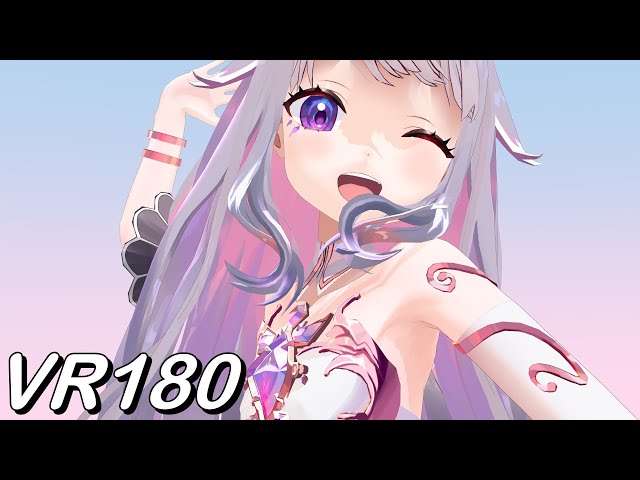 【VR180】近いVR ビビデバ by 古石ビジュー【Hololive MMD 8K】 M injected