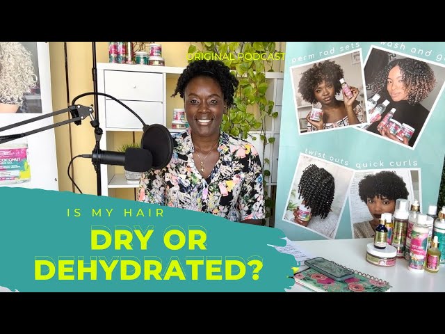 Is my hair dry or dehydrated? (Know the difference!)