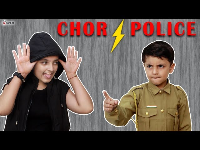 CHOR POLICE | Children's Day Special Funny Indoor Game for Kids | Aayu and Pihu Show