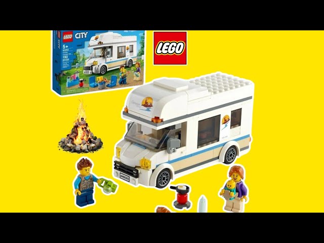 LEGO City Great Vehicles Holiday Camper Van LEGO 60283 | Speed Build LEGO Set