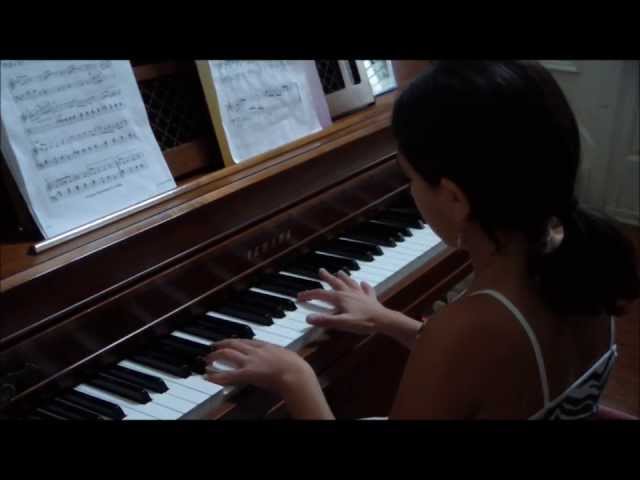 Kid Piano Cover - "Prelude in C" by Jessica Ayoub