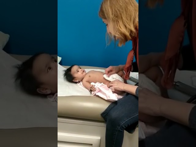 Baby's first  routine checkup