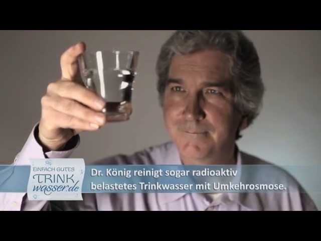 Sauberes Trinkwasser Umkehrosmose - Dr. König