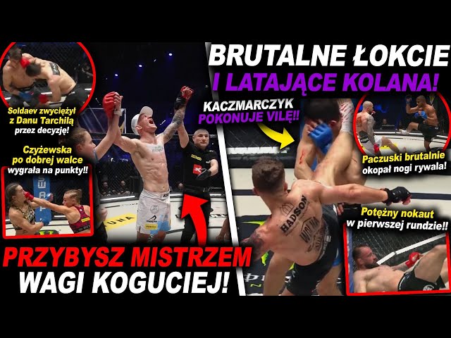 NIESAMOWITE NOKAUTY NA XTB KSW 102!!(MMA,INFO,PRZYBYSZ,KACZMARCZYK,PACZUSKI,SZPILKA,GAMROT)