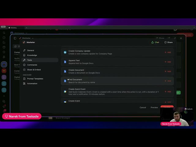 Taskade LIVE: New AI Agent Updates, Chat with AI Teams, Instant Projects, Tables & More!