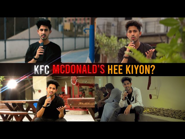 KFC Mcdonald's Hee Kiyon? | Hasan Raza Qadri | Talking About Palestine | Boycott Israeli Products |