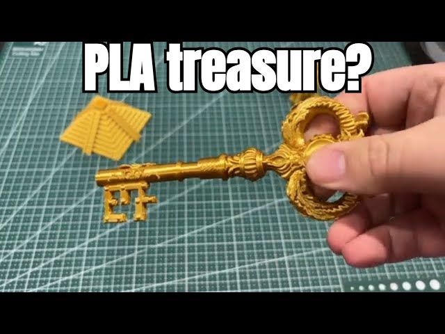 Could This Gold and Marble PLA Filament Be Hidden Treasure? (Geeetech)