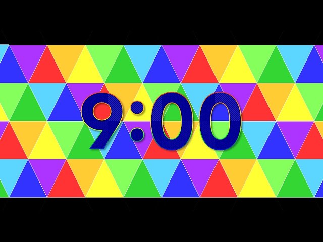 9 Minute Timer - Colorful Timer