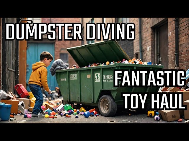 Unbelievable Finds! Smyths Toys Dumpster Diving UK