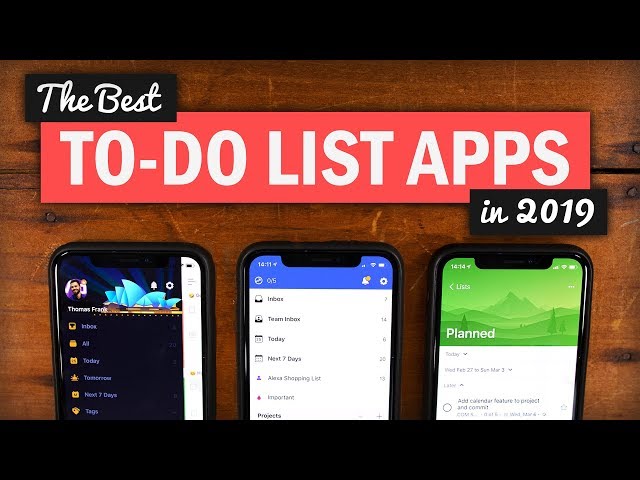 The 3 Best Task Management Apps in 2019