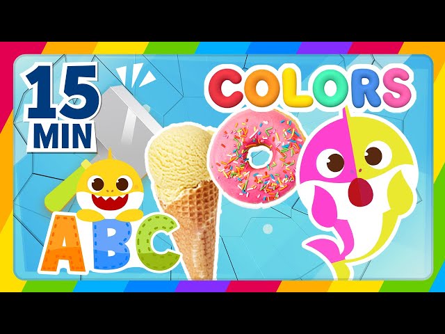 🔠 Learn ABC & Colors 🎨 with Baby Shark 🦈 | +Compilation | Baby Shark ABC Colors Songs for Kids