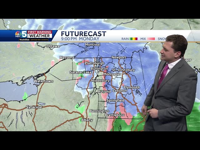 Video: More snow and wintry mix likely by Monday evening (12-08-24)