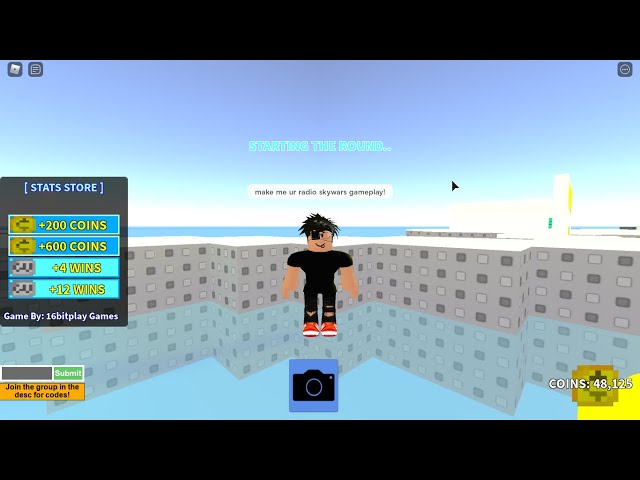 Make me you're radio roblox skywars gameplay! (roblox skywars gameplay!)