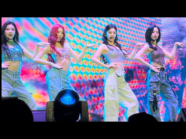 ITZY “UNTOUCHABLE 4K Front Row 3 VIP Fancam | Born To Be Tour Seattle Concert Live Performance 2024