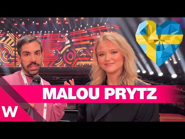 🇸🇪 Malou Prytz - "24K Gold" | Heat 3 | Melodifestivalen 2025 | INTERVIEW