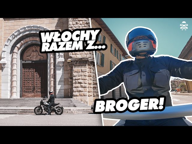 Razem z... Broger California na włoskich ulicach! Kurtka motocyklowa na upały.