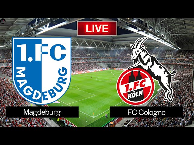 LIVE Magdeburg vs Cologne - 2. Bundesliga Live Match Today