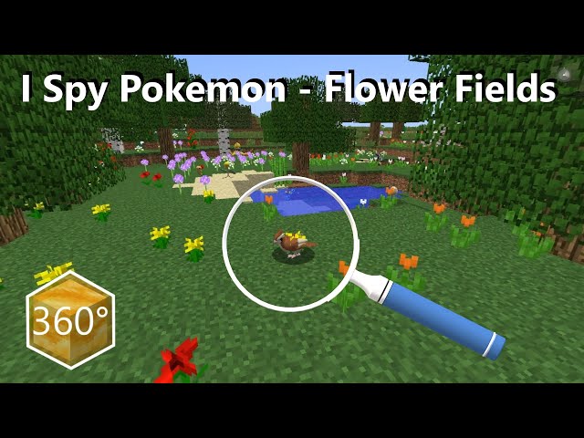 Let's Find Pokemon - A 360° I Spy Game - [Flower Forest]