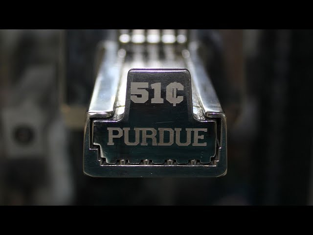 Making of the Purdue 150th Anniversary Penny Press