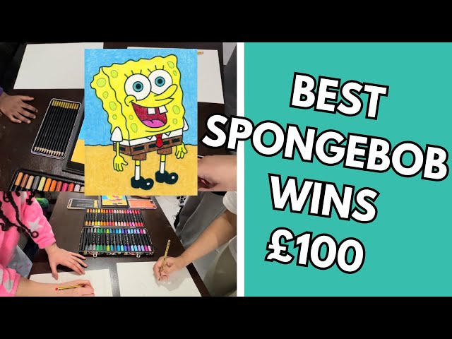 £100 Draw Spongebob Challenge!