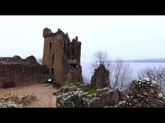 Discover the Wild Natural Beauty of Urquhart Castle, Scotland - 180VR Experience