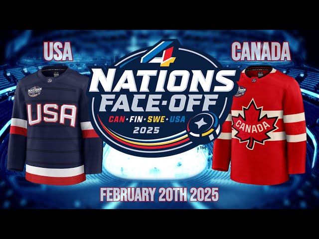 USA vs Canada - 4 Nations Face Off Championship Full Game Highlights 2/20/2025 (NHL 25 Sim)