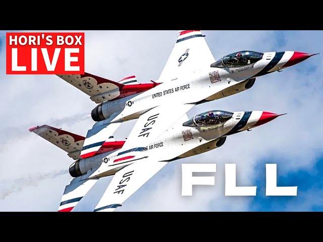 🔴 LIVE  The Air Force Thunderbirds Take off to practice the Air Show・4/29/2022・@FLL