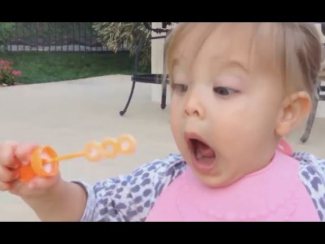 Funny Babies Blowing Bubbles For The First Time Compilation 2016 [NEW VIDEOS]