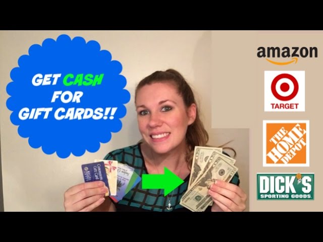 How to sell GIFT CARDS for CASH!!