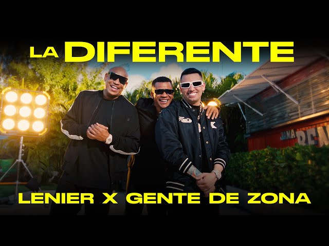 Lenier x Gente de Zona - La Diferente ( Video Oficial)