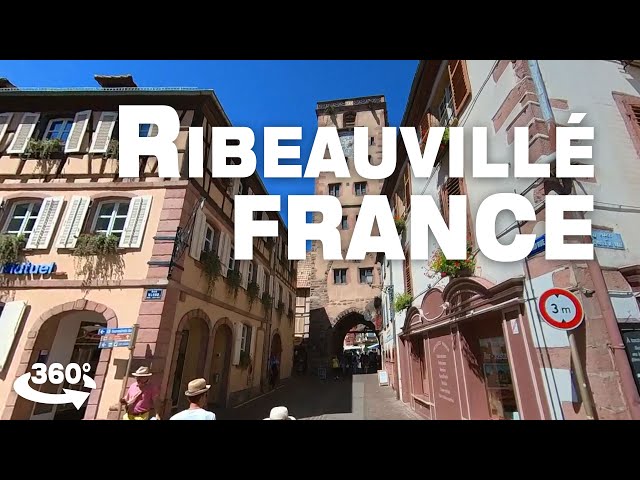 Ribeauvillé Alsace FRANCE • 360 Degree Video 5.7K ASMR