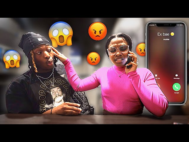 EX BLOWING UP MY PHONE PRANK ON GIRLFRIEND *SHE ANSWERED IT*